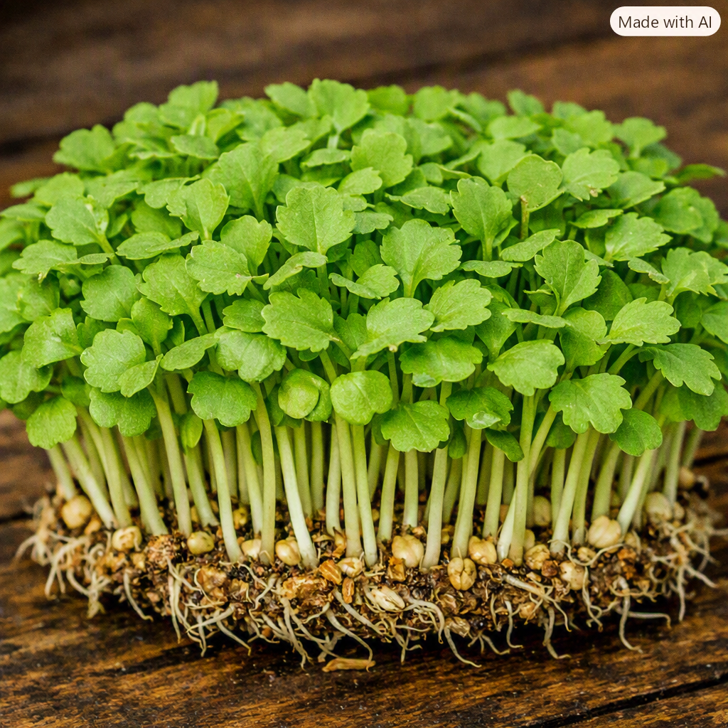 Mustard microgreens by Ojas Microgreens Bengaluru